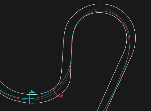 Lap Comparison - Racing Line